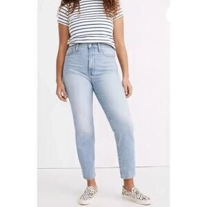 Madewell The Curvy Perfect Vintage Jeans High Rise Tapered Size 36 (like 18W)